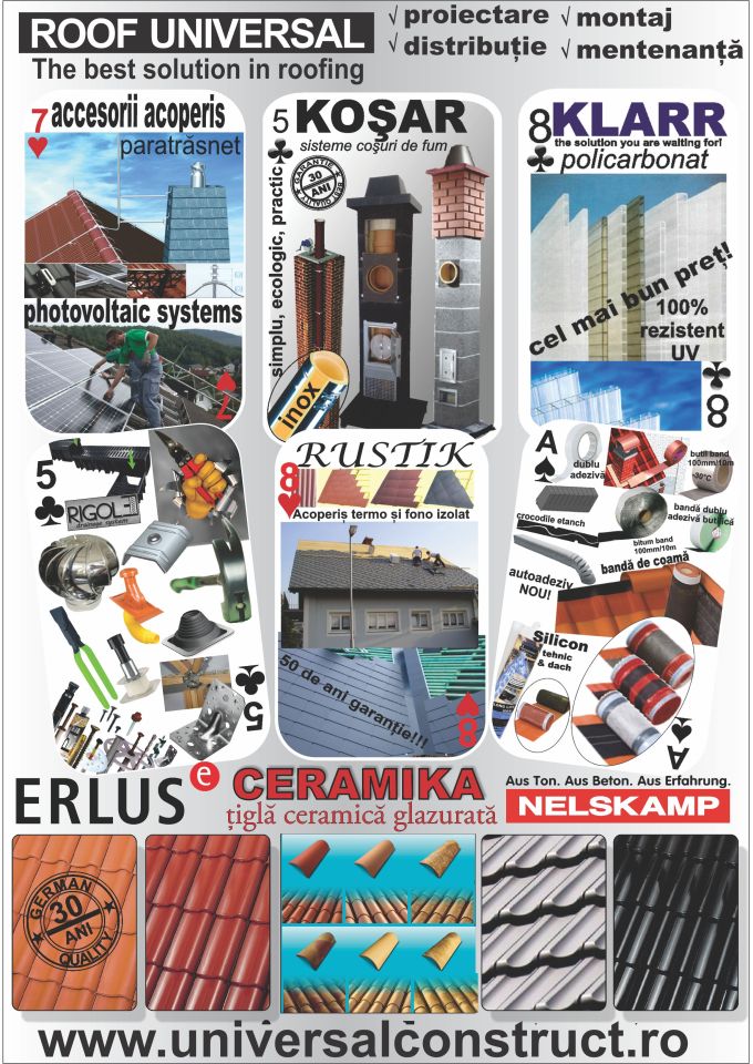sisteme acoperis roof universal