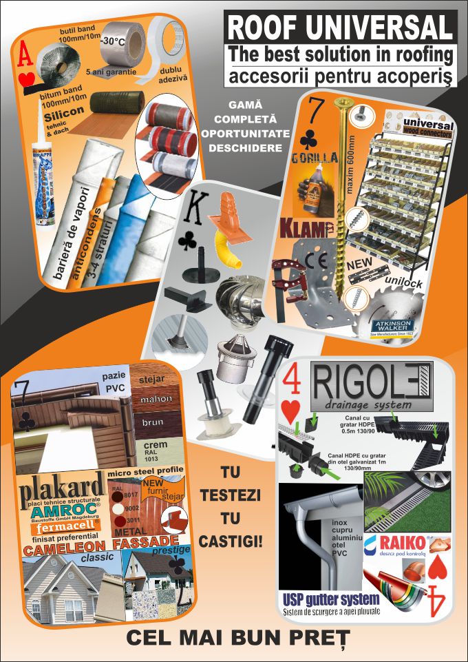 sisteme acoperis roof universal