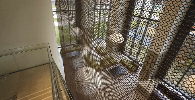 Plase metalice decorative Metal Ring Mesh