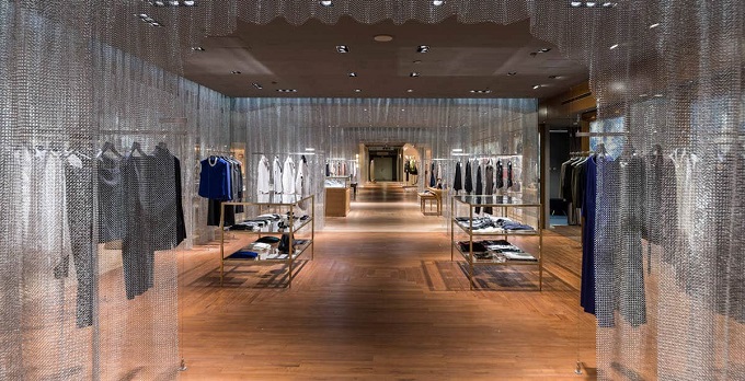 Plase metalice decorative Metal Ring Mesh