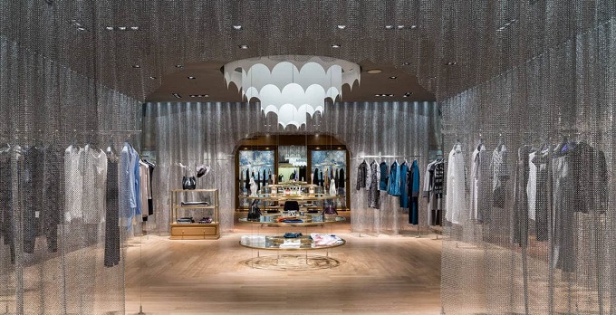 Plase metalice decorative Metal Ring Mesh