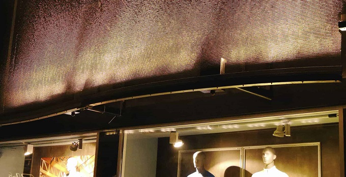 Plase metalice decorative Metal Ring Mesh