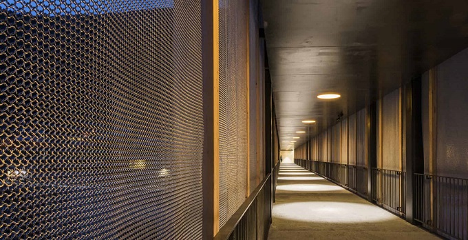 Plase metalice decorative Metal Ring Mesh