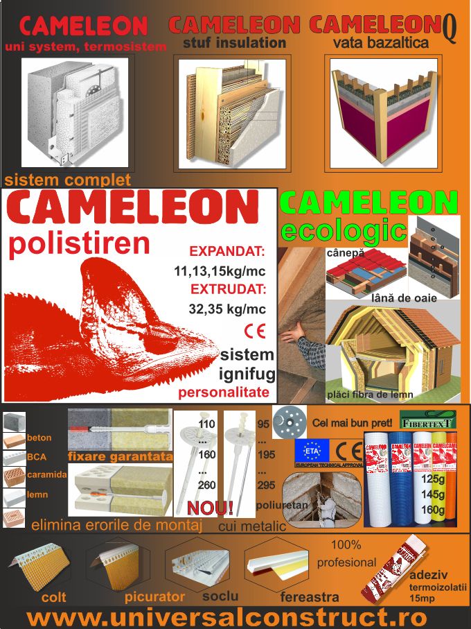sisteme de izolatii cameleon