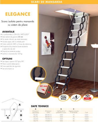 scara mansarda elegance